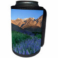 3dRose Danita Delimont - flowers - California, Sierra Nevada. Inyo bush lupine blooms and mountains. - Can Cooler Bottle Wrap (cc_258804)