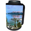 3dRose Danita Delimont - Lakes - USA, California, Lake Tahoe. Lake overview at sunrise. - Can Cooler Bottle Wrap (cc_258814)