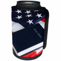 3dRose Danita Delimont - Religion - USA, California. American flag and Bible. - Can Cooler Bottle Wrap (cc_258819)