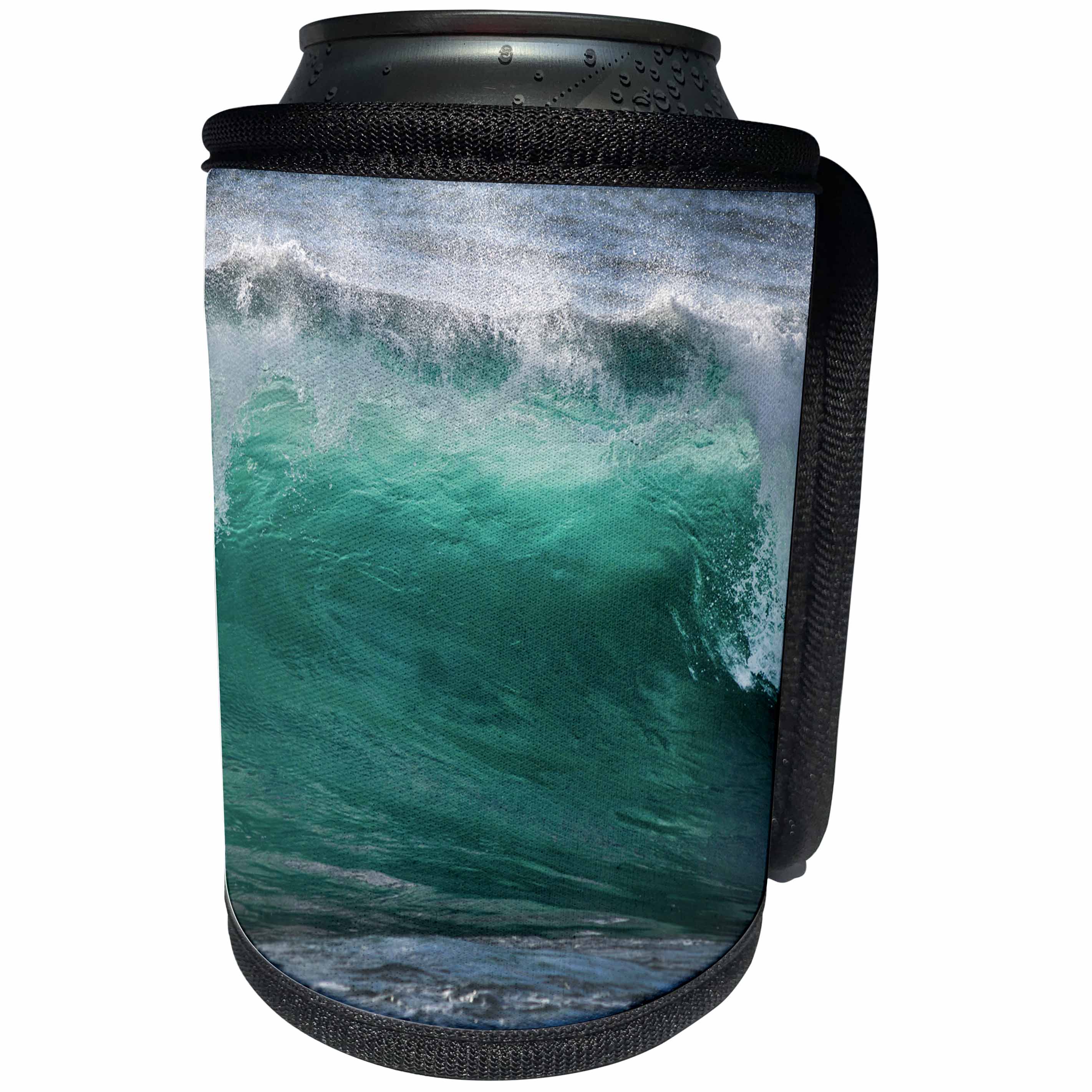 3dRose Danita Delimont - Oceans - USA, California, La Jolla. Shorebreak wave. - Can Cooler Bottle Wrap (cc_258822)