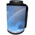3dRose Danita Delimont - Rainbows - USA, California. Rainbow and clouds. - Can Cooler Bottle Wrap (cc_258840)