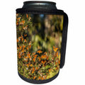 3dRose Danita Delimont - Butterflies - California, Pismo Beach. Monarch butterflies clustering in winter sun. - Can Cooler Bottle Wrap (cc_258846)