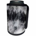 3dRose Danita Delimont - Trees - Usa, California. Yosemite NP. Pine forests with swirling mist - Can Cooler Bottle Wrap (cc_258928)