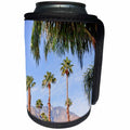 3dRose Danita Delimont - trees - Fan Palms Trees, Palm Springs, California - Can Cooler Bottle Wrap (cc_259059)