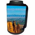 3dRose Danita Delimont - Mountain - USA, Colorado, Fruita, Grand Junction, Vistas along Rim Rock Drive. - Can Cooler Bottle Wrap (cc_259063)