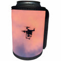 3dRose Danita Delimont - Machines - USA, Colorado. Drone in flight at sunset. - Can Cooler Bottle Wrap (cc_259064)