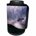3dRose Danita Delimont - Weather - Colorado, Upper Arkansas River Valley. Lightning storm over mountain. - Can Cooler Bottle Wrap (cc_259083)