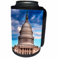 3dRose Danita Delimont - Washington DC - US Capitol building, Washington DC - Can Cooler Bottle Wrap (cc_259159)