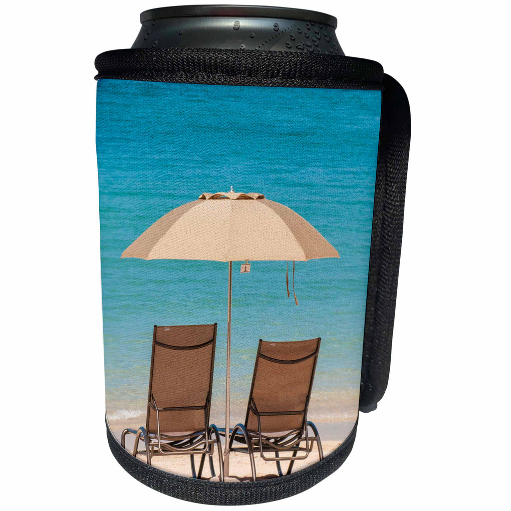 3dRose Danita Delimont - Beaches - Ko Olina Beach, west coast, Oahu, Hawaii. - Can Cooler Bottle Wrap (cc_259225)