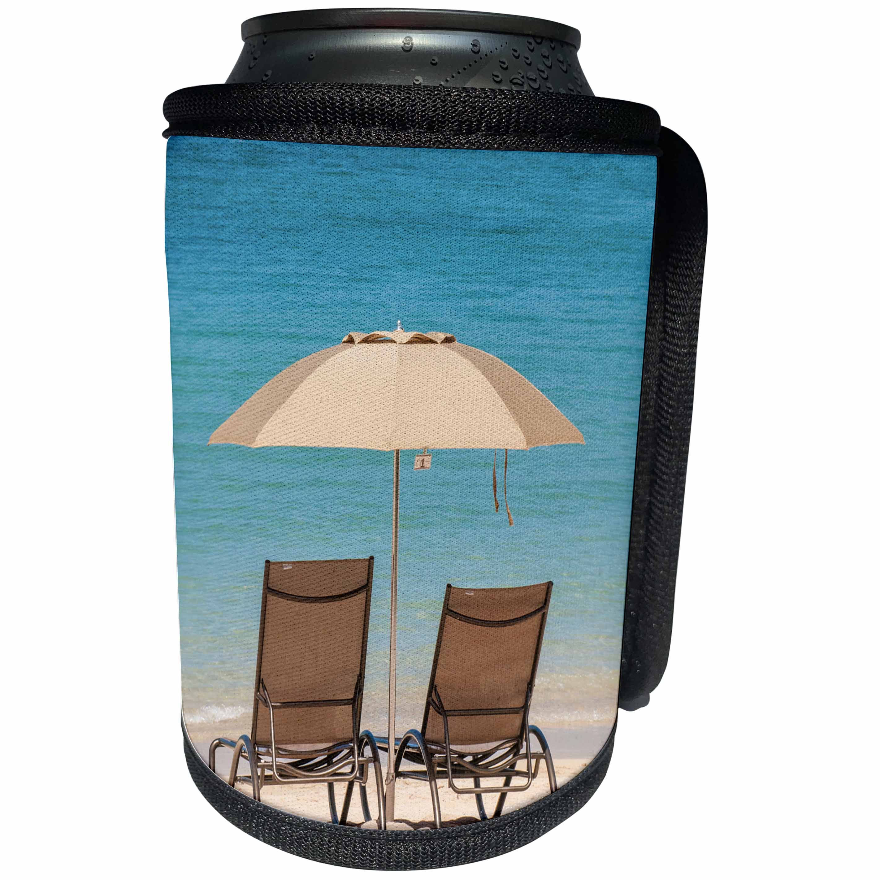 3dRose Danita Delimont - Beaches - Ko Olina Beach, west coast, Oahu, Hawaii. - Can Cooler Bottle Wrap (cc_259225)