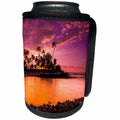 Can Cooler Bottle Wrap - Danita Delimont - Sunsets - Sunset over Puuhonua O Honaunau Park, City of Refuge, Kona, Hawaii