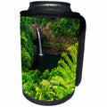 3dRose Danita Delimont - Waterfalls - Rainbow Falls, Wailuku River SP, Hilo, The Big Island, Hawaii, Usa - Can Cooler Bottle Wrap (cc_259242)
