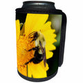3dRose Danita Delimont - Insects - Carpenter Bee collecting nectar, Kentucky - Can Cooler Bottle Wrap (cc_259358)