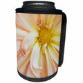 3dRose Danita Delimont - Flowers - USA, Maine, Harpswell. Detail of a pale peach Dahlia - Can Cooler Bottle Wrap (cc_259385)