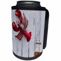 3dRose Danita Delimont - Objects - USA, Maine, Freeport, lobster pound, lobster toys - Can Cooler Bottle Wrap (cc_259420)