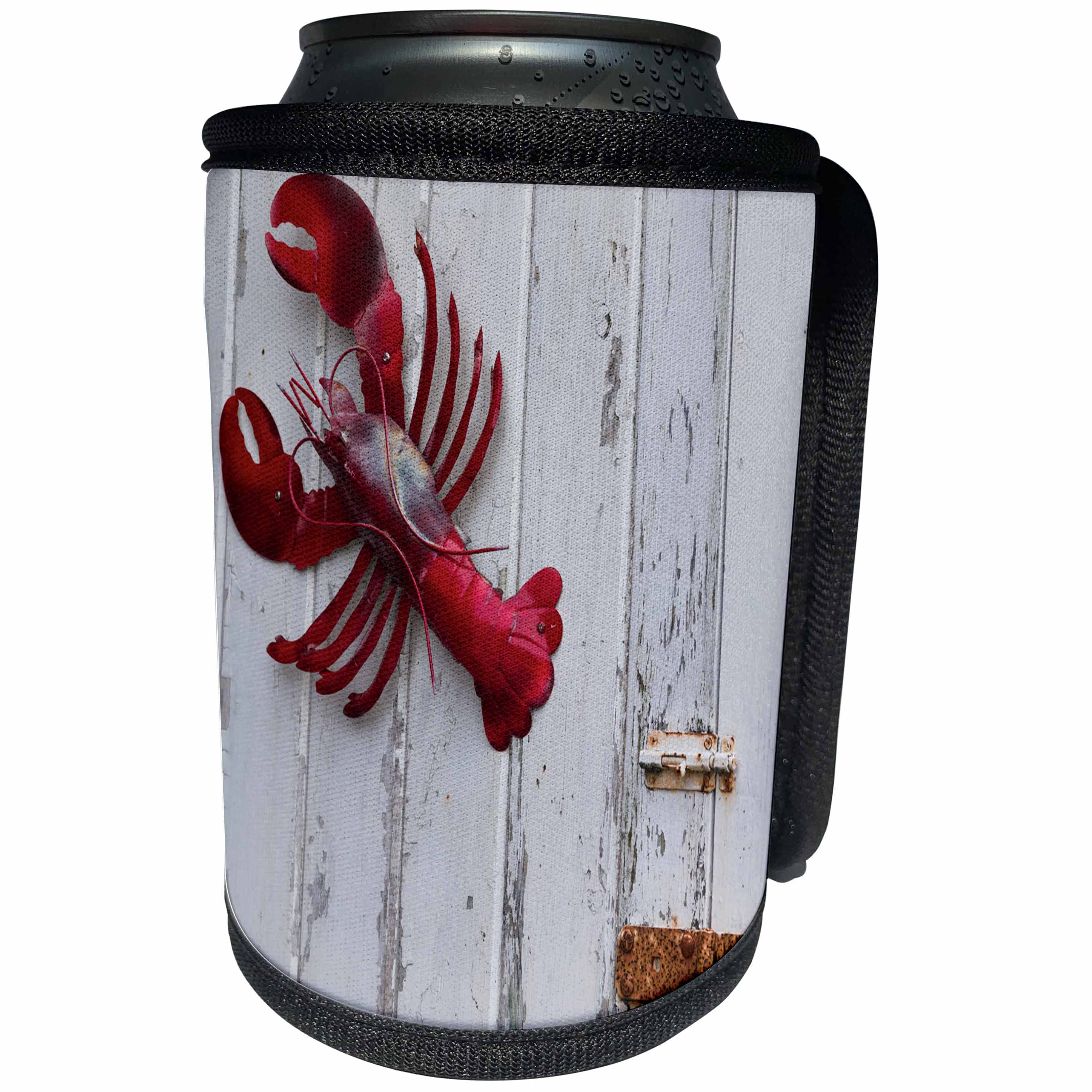 3dRose Danita Delimont - Objects - USA, Maine, Freeport, lobster pound, lobster toys - Can Cooler Bottle Wrap (cc_259420)