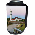 3dRose Danita Delimont - Lighthouses - Highland Light in the Cape Cod National Seashore. Truro, Massachusetts - Can Cooler Bottle Wrap (cc_259431)