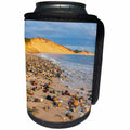 3dRose Danita Delimont - Beaches - Low tide on Duck Harbor Beach in Wellfleet, Massachusetts - Can Cooler Bottle Wrap (cc_259435)