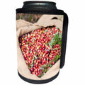 3dRose Danita Delimont - Food - USA, Massachusetts, Wareham, cranberries newly harvested - Can Cooler Bottle Wrap (cc_259448)