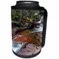 3dRose Danita Delimont - Streams - Red rocked Virginia Creek in Glacier National Park, Montana, USA - Can Cooler Bottle Wrap (cc_259602)