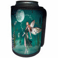 3dRose Renderly Yours Fairies - Fairy Mist with Moon and Dragonflies - Can Cooler Bottle Wrap (cc_25964)