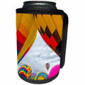3dRose Danita Delimont - hot air balloons - The Albuquerque Balloon Fiesta, Albuquerque, New Mexico - Can Cooler Bottle Wrap (cc_259742)
