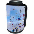 3dRose Danita Delimont - Hot Air Balloons - Hot Air Baloons, Albuquerque Balloon Fiesta, Albuquerque, New Mexico - Can Cooler Bottle Wrap (cc_259743)