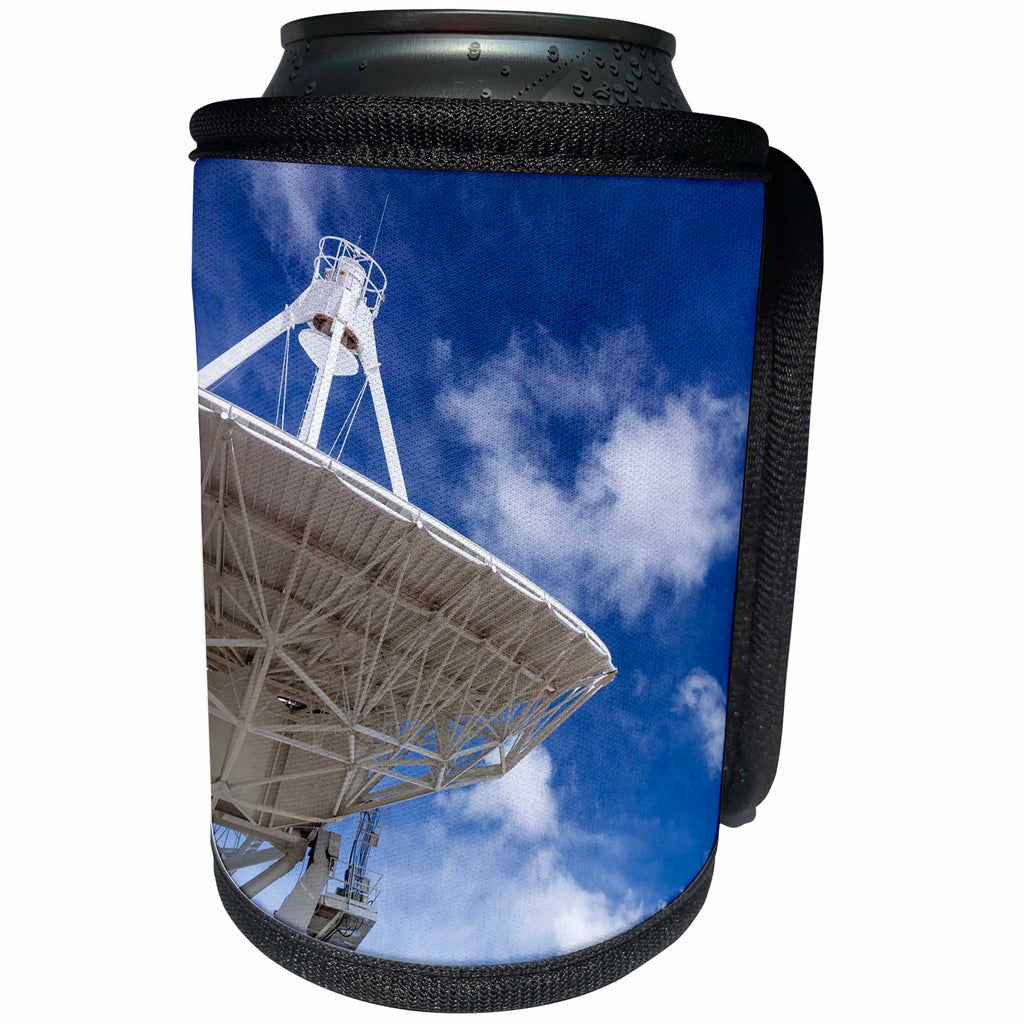 3dRose Danita Delimont - Astromony - Radio telescope points to the sky, Socorro, New Mexico, USA - Can Cooler Bottle Wrap (cc_259757)