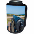 3dRose Danita Delimont - Weapons - Cannon in Fort Macon State Park, Atlantic Beach, North Carolina, USA. - Can Cooler Bottle Wrap (cc_259806)