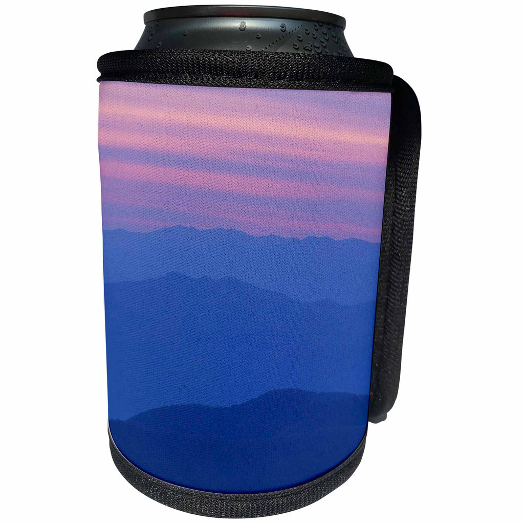 3dRose Danita Delimont - Sunsets - Sunset at Clingmans Dome Great Smoky Mtn National Park, North Carolina - Can Cooler Bottle Wrap (cc_259815)
