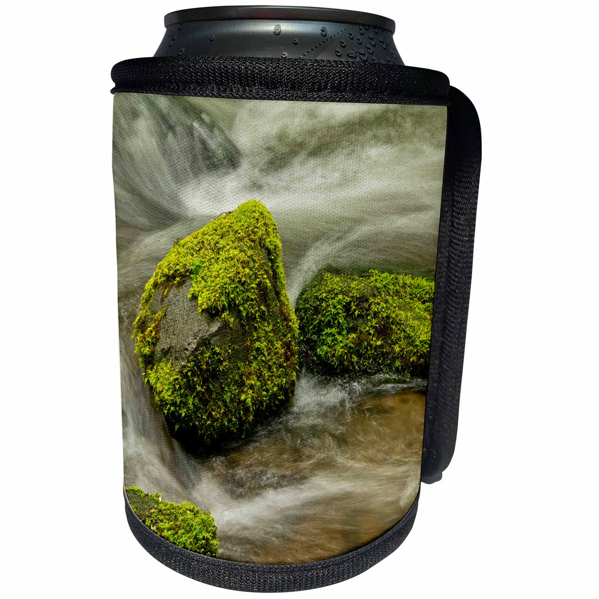 3dRose Danita Delimont - Rivers - Little Zig Zag River, Mount Hood National Forest, Oregon - Can Cooler Bottle Wrap (cc_259920)