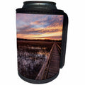 3dRose Danita Delimont - Sunrises - Sunrise over salt marsh grasslands, St. Helena Island, Beaufort, SC. - Can Cooler Bottle Wrap (cc_259976)