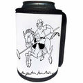 3dRose TNMGraphics Sports - Polo Player - Can Cooler Bottle Wrap (cc_25998)