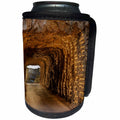 3dRose Danita Delimont - South Dakota - Tunnel on Iron Mountain Road at sunset, Keystone, South Dakota, USA - Can Cooler Bottle Wrap (cc_260020)