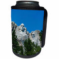 3dRose Danita Delimont - South Dakota - Mount Rushmore, South Dakota, USA - Can Cooler Bottle Wrap (cc_260034)