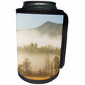 3dRose Danita Delimont - Weather - Foggy morning, Cades Cove, Great Smoky Mountains NP, Tennessee - Can Cooler Bottle Wrap (cc_260041)