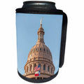 3dRose Danita Delimont - Architecture - Flags flying on the State Capitol building, Austin, Texas, Usa - Can Cooler Bottle Wrap (cc_260108)