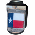3dRose Danita Delimont - flags - Texas state flag art, Wimberley, Texas, Usa, Editorial Use Only - Can Cooler Bottle Wrap (cc_260110)