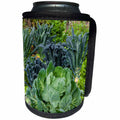 3dRose Danita Delimont - food - Cabbage and kale in a neighborhood garden - Can Cooler Bottle Wrap (cc_260113)
