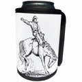3dRose TNMGraphics Sports - Rodeo Rider - Can Cooler Bottle Wrap (cc_26015)