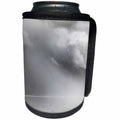 3dRose Danita Delimont - Weather - Utah. Foreboding thunderstorm approaches Bonneville Salt Flats - Can Cooler Bottle Wrap (cc_260234)