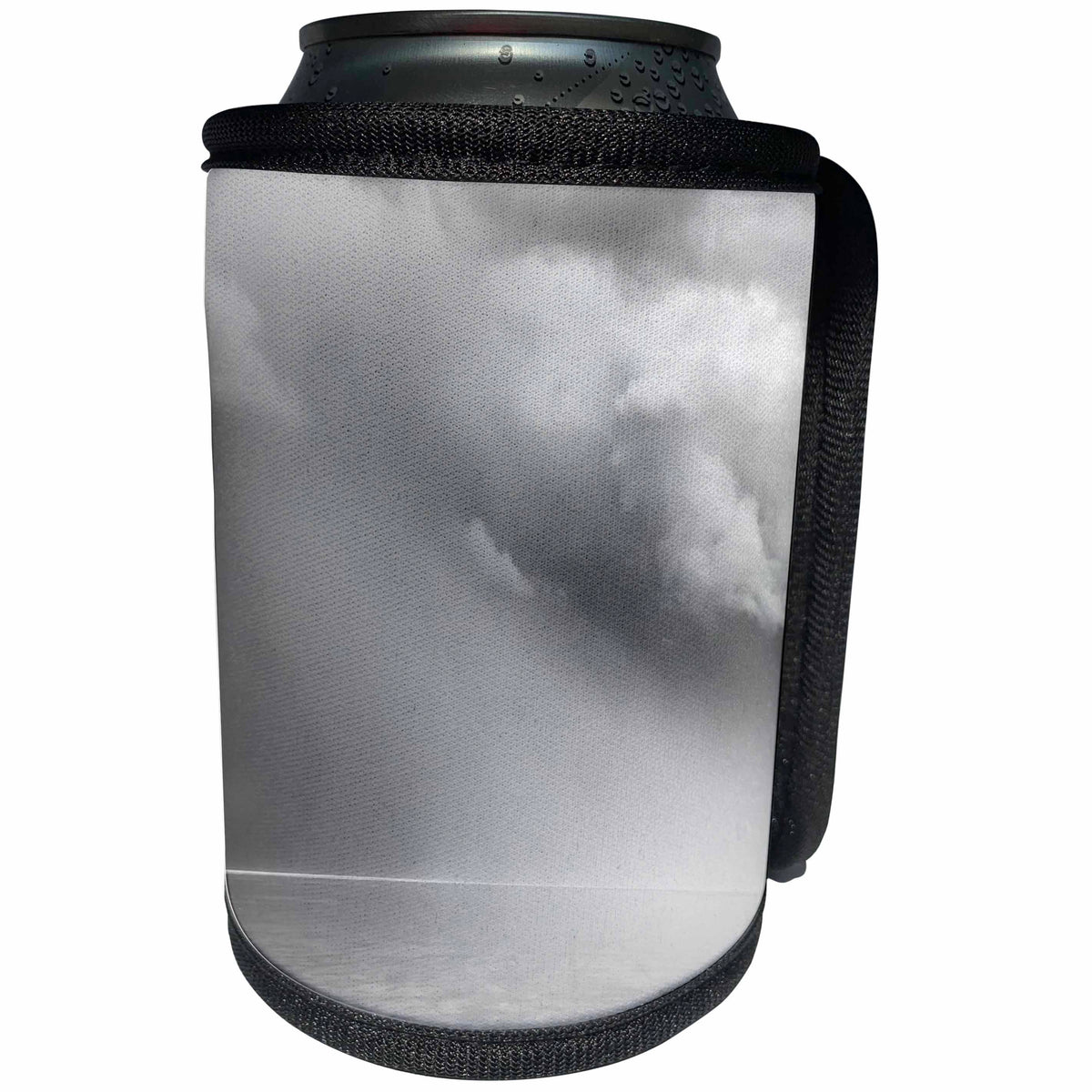 3dRose Danita Delimont - Weather - Utah. Foreboding thunderstorm approaches Bonneville Salt Flats - Can Cooler Bottle Wrap (cc_260234)