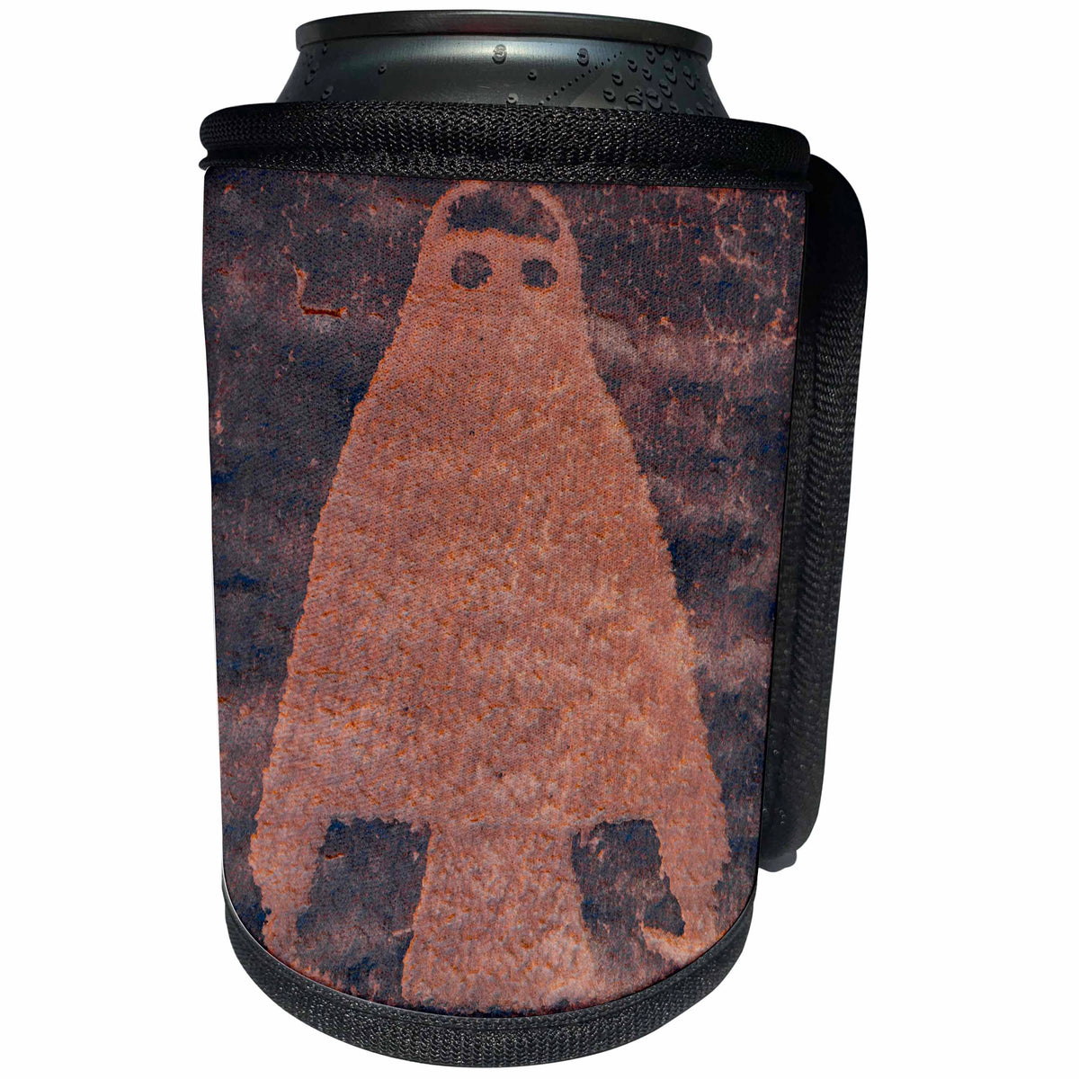 3dRose Danita Delimont - Artwork - Usa, Utah, Owl Panel, ancient petroglyph - Can Cooler Bottle Wrap (cc_260267)