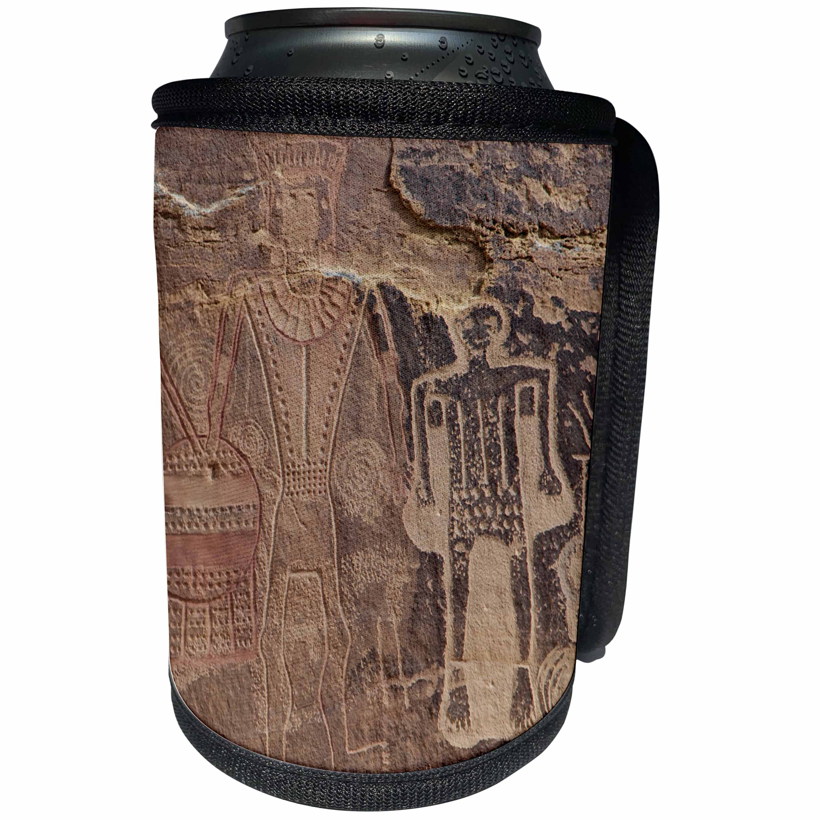 3dRose Danita Delimont - Artwork - Usa Three Kings Petroglyph, Dinosaur National Monument - Can Cooler Bottle Wrap (cc_260269)