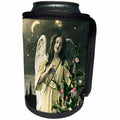 3dRose TNMPastPerfect Christmas - Christmas Angel - Can Cooler Bottle Wrap (cc_26028)