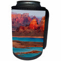 3dRose Danita Delimont - utah - Usa, Utah, Glen Canyon NRA. Dominguez Butte and Lake Powell. - Can Cooler Bottle Wrap (cc_260285)