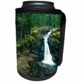 3dRose Danita Delimont - Waterfalls - USA, Washington State, Mt. Rainier National Park. Silver Falls scenic. - Can Cooler Bottle Wrap (cc_260444)