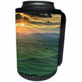 3dRose Danita Delimont - Agriculture - USA, Washington, Palouse. Sunrise on landscape seen from Steptoe Butte - Can Cooler Bottle Wrap (cc_260463)