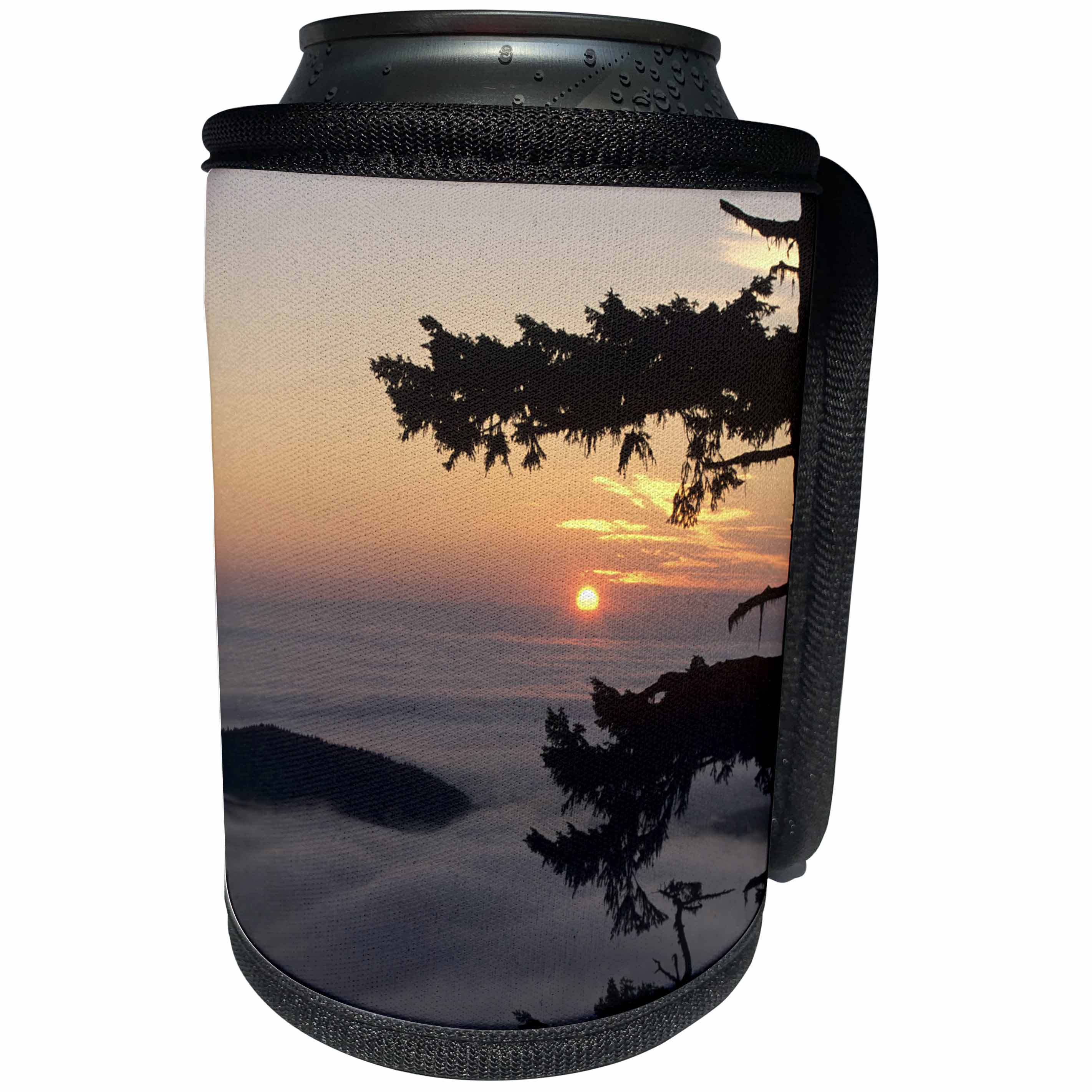 3dRose Danita Delimont - Sunrises - WA, Olympic National Park, Sunrise over Hurricane Ridge. - Can Cooler Bottle Wrap (cc_260490)