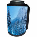 3dRose Danita Delimont - Trees - Blue winter mountain landscape at Snoqualmie Pass, Washington State - Can Cooler Bottle Wrap (cc_260546)
